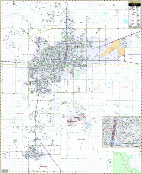 Amarillo Metro Map1 13 Amarillo Tx Map | Ageorgio - Printable Map Of ...