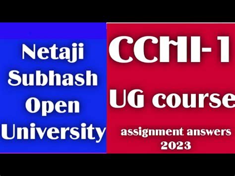 NSOU UG CC HI 1 ASSIGNMENT ANSWERS 2023 2023 Nsou Cchi 1 Assignment