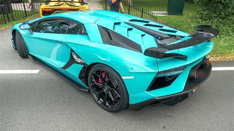 Gintani Lamborghini Aventador Svj Crazy V12 F1 Sounds And Flames