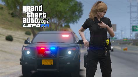 Gta 5 Lspdfr Playing As A Female State Trooper Highway Gang Activity