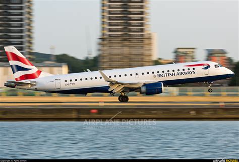 G Lcyv British Airways City Flyer Embraer Erj At