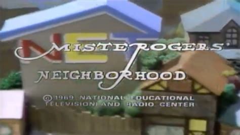 Mister Rogers NeighBorHood Funding End Credits 1969 YouTube