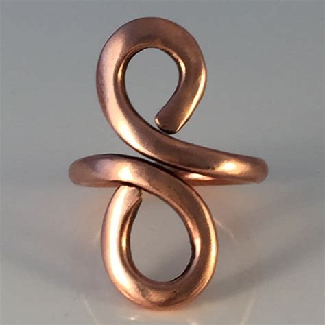 Figure 8 Handmade Copper Ring Copper Wire Jewelry Wire Wrapped Rings