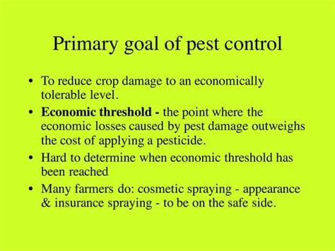 Pests And Pesticidees Ppt Pdf