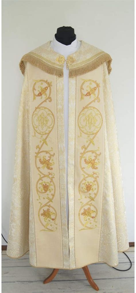 Buy Vestment Gold Gothic Style Style Cope Chasuble With A Matching