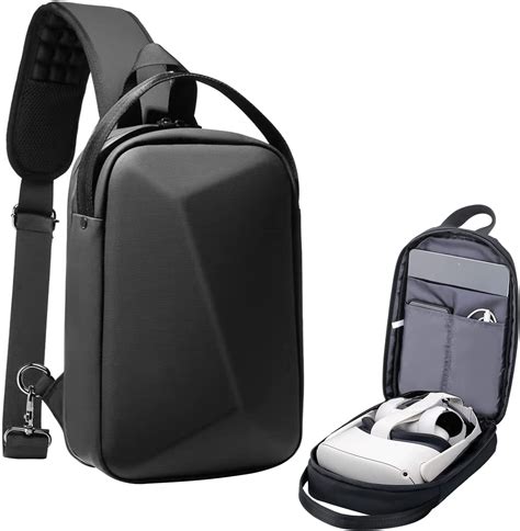 Vr Carrying Case For Oculus Quest Hard Travel Case For Meta Oculus