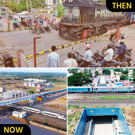 Ministry Of Railways On Twitter Transitioning From Level Crossing