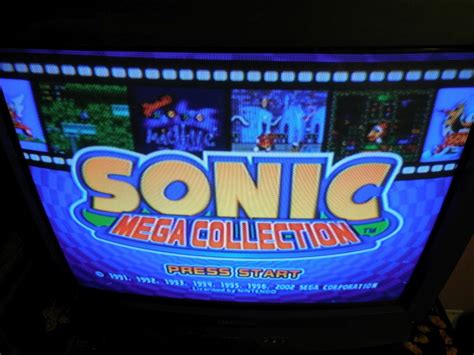 Nintendo Gamecube Game Sonic Mega Collection Game Cart RARE and HTF