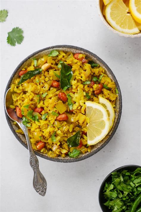 Instant Pot Poha | My Heart Beets