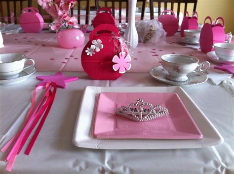 Princess Tea Party Table Setting Princess Tea Party Birthday