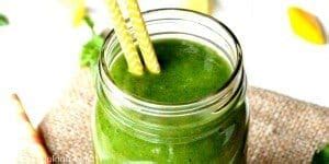 Smoothie vert détox aux saveurs tropicales Del s cooking twist