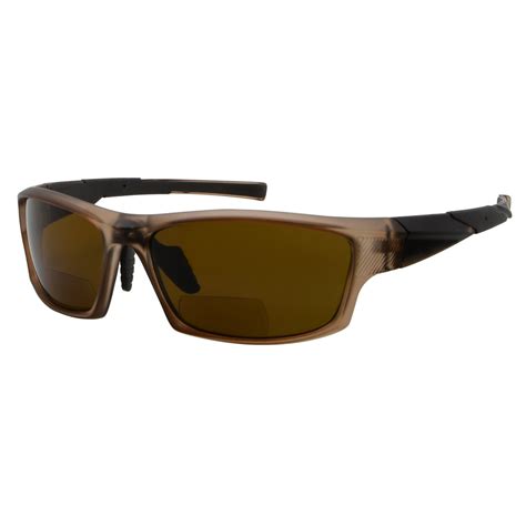 Polarized Reading Sunglasses Bifocal Readers PGSG904 - Matte Brown / +2.00 | Bifocal sunglasses ...