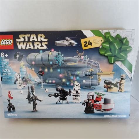 Lego Star Wars Mandalorian 2021 Advent Calendar 75307 NEW 24 Gifts