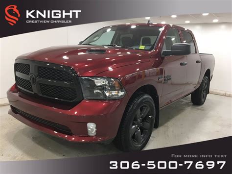 New 2020 Ram 1500 Classic Express Night Edition Crew Cab Crew Cab Pickup Near Moose Jaw 20t198