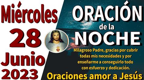 oración de la noche de hoy Miércoles 28 de Junio de 2023 Jeremías 33