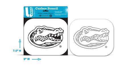 Florida Gator Stencil - The Curbee FUOOS-601 | U-Stencil - A Stencil ...