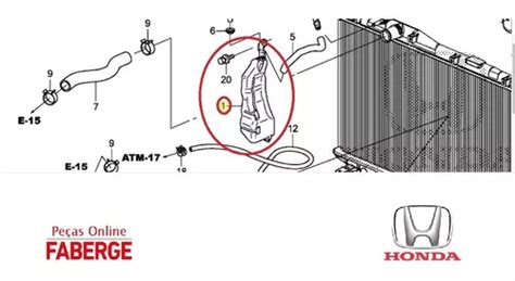 Reservat Rio Fluido Radiador Civic A Original Parcelamento