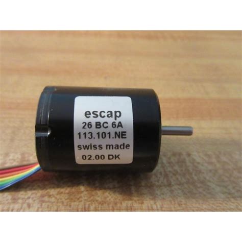 Portescap 26bc 6a Brushless Dc Motor 26bc6a Escap Wo Connector New No Box Mara Industrial