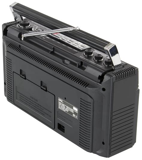 国産豊富な Qfx J 220bt Rerun X Cassette Player Boombox With 4 Band Radio