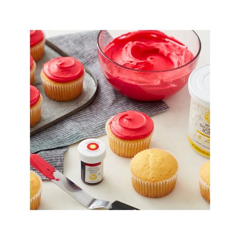 Wilton Christmas Red Icing Colour 1oz Wilton Food Colouring Who