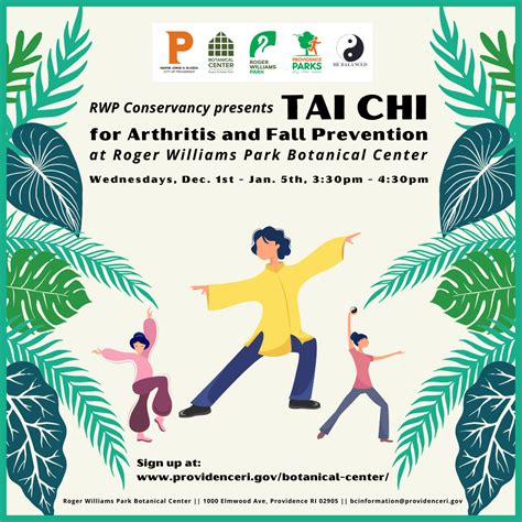 Tai Chi For Arthritis And Fall Prevention Roger Williams Park