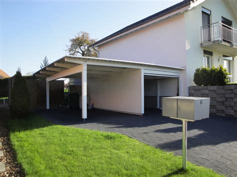 Carport Mit Garage Baumberger Bau AG