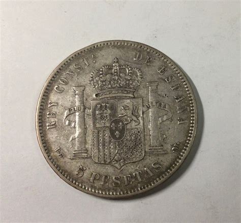 1892 PGM Alfonso XIII King Of Spain Spanish Empire Crown Sized Etsy