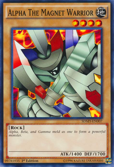 Alpha The Magnet Warrior Yu Gi Oh Wiki Fandom