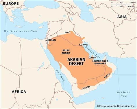 Map Of Saudi Arabian Peninsula Map Of Canada