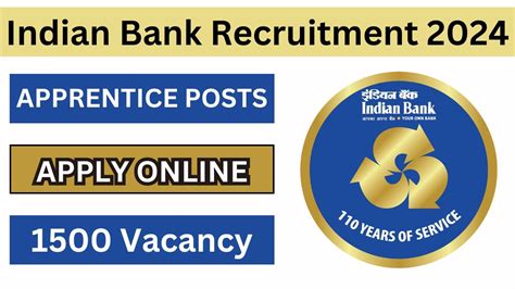 Indian Bank Recruitment Apply Online For Apprentice Posts