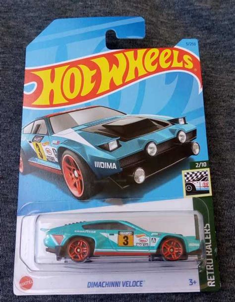 Hot Wheels Dimachinni Veloce Retro Racers No Green Lazada Indonesia