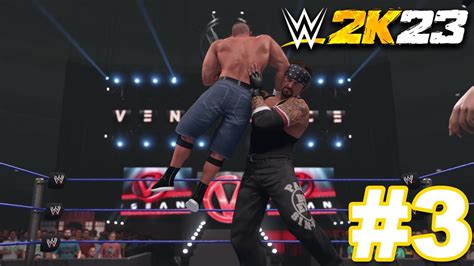 Wwe 2k23 Showcase Gameplay Part 3 Undertaker Vs John Cena Youtube