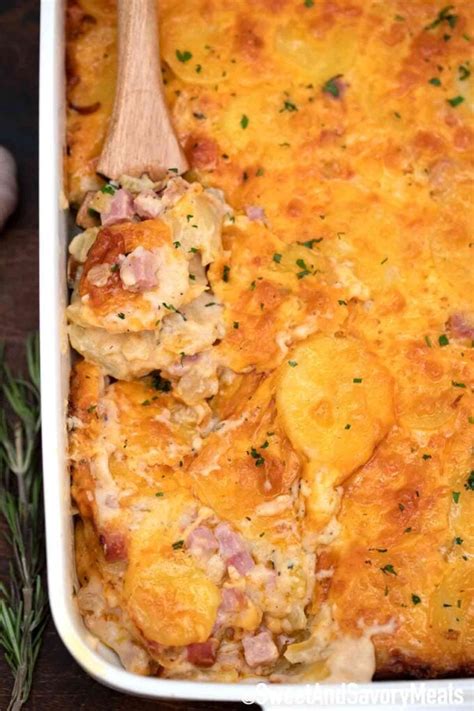 Scalloped Potatoes And Ham Video Sweet And Savory Meals