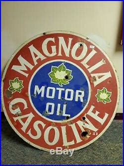 February Sign Motor Oil