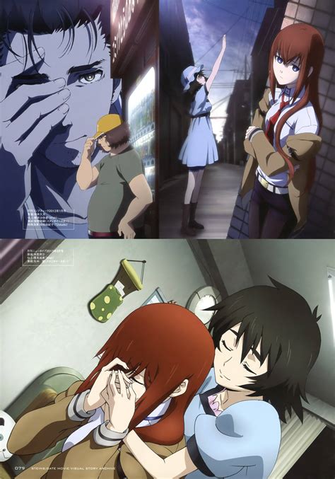 Makise Kurisu Okabe Rintarou Shiina Mayuri And Hashida Itaru Steins