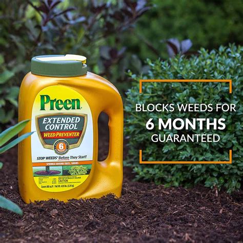 Preen Extended Control Weed Preventer Prevents Weeds For 6 Months Sugar Creek Gardens