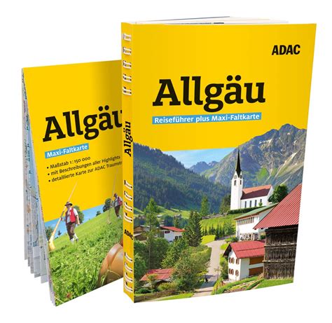 Adac Reisef Hrer Plus Allg U Mit Maxi Faltkarte Und Praktischer