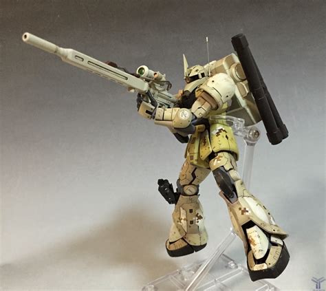 Custom Build Rg X Hg 1144 Zaku Sniper Gundam Kits Collection News