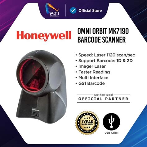 Honeywell Barcode Scanner Omni Orbit Mk G Mk Mk G D D