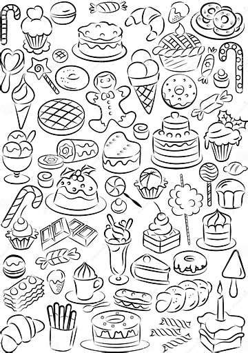 Sweets Stock Vector Illustration Of Pancake Snack Macaroon 35291947