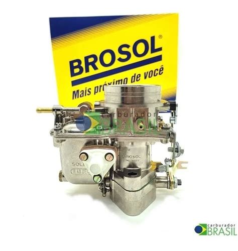 Carburador Novo Original Brosol Solex H 40 DEIS Jeep Rural F75 Motor