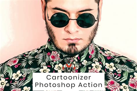 Cartoonizer Photoshop Action, Add-ons - Envato Elements