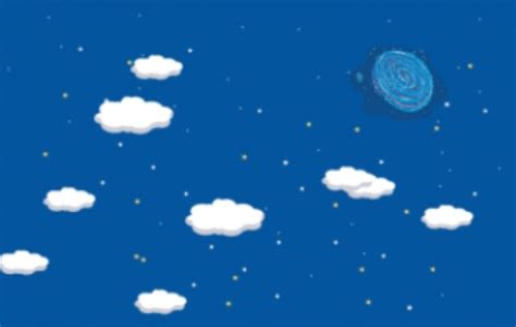 night sky stars animated clipart - Classroom Clip Art