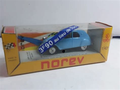 NOREV ANCIEN PLASTIQUE 1 43 56 Citroen 2Cv De Luxe Depliant Norev En