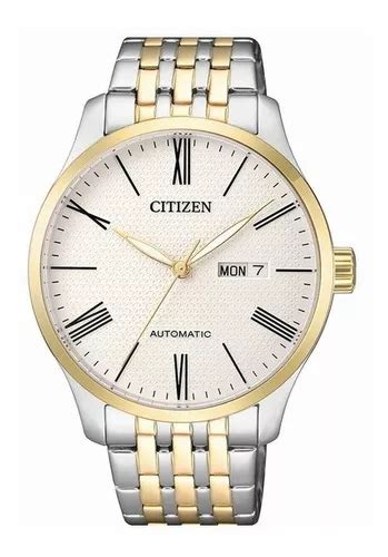 Relógio de pulso Citizen Automático NH835458A corpo prateado