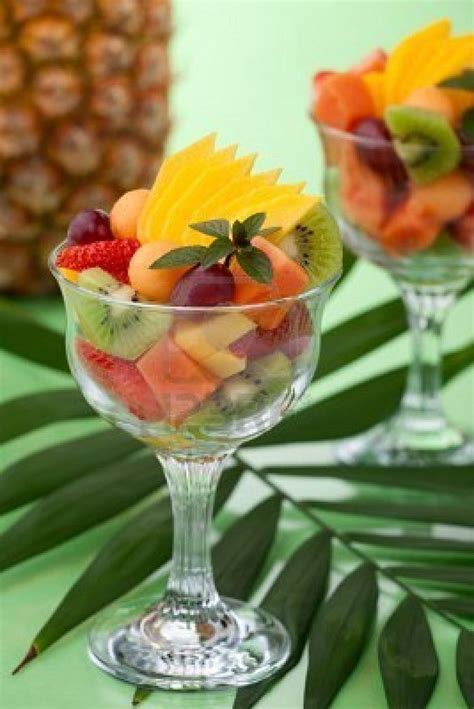 Coctel De Frutas Tropicales Cocteles Pinterest