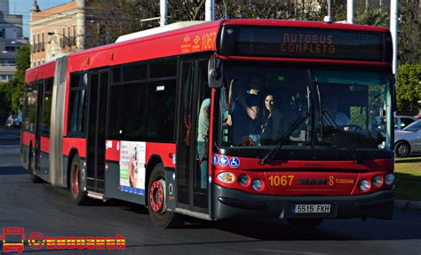 TUSSAM 1067 MAN NG313 F Castrosua CS40 City II Articulad Flickr