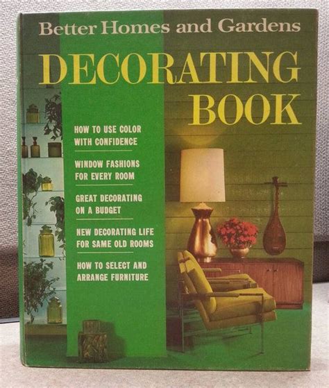 Vintage Better Homes And Gardens Mcm Decorating Book How Etsy