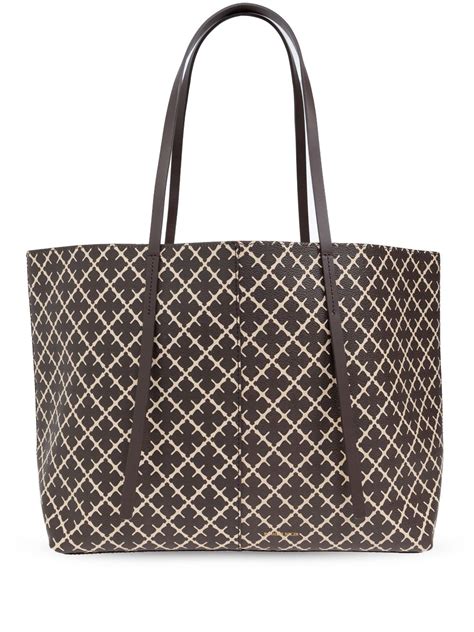 By Malene Birger Abigail Printed Tote Bag Farfetch