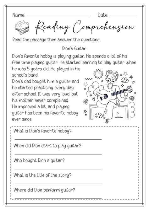 15 Second Grade Reading Worksheets Printable First Grade Reading Comprehension 2nd Grade